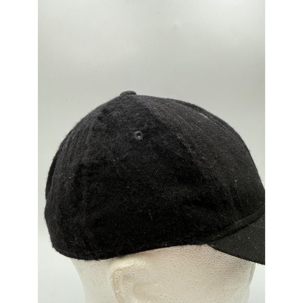 Dallas Cowboys Reebok NFL Fitted Hat Black 100% Wool Star Logo Size 7 3/8 - Picture 5 of 9